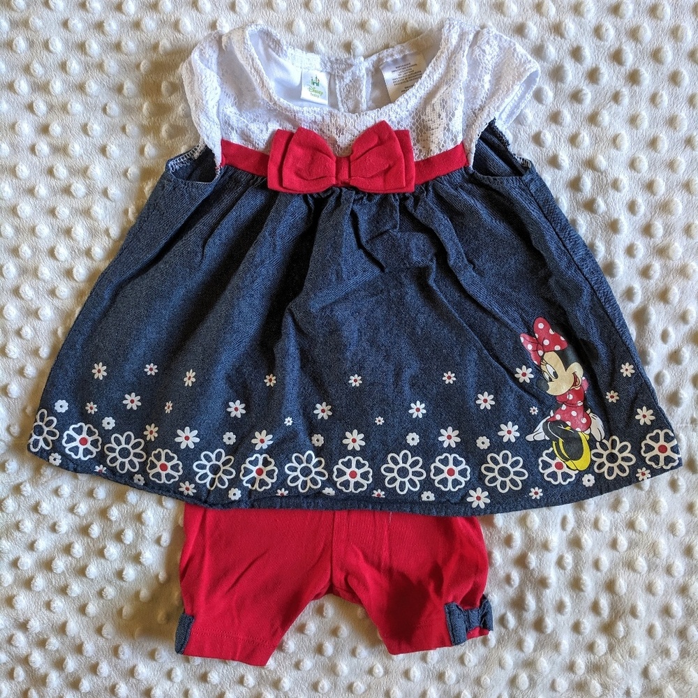 2 piece Minnie mouse set
